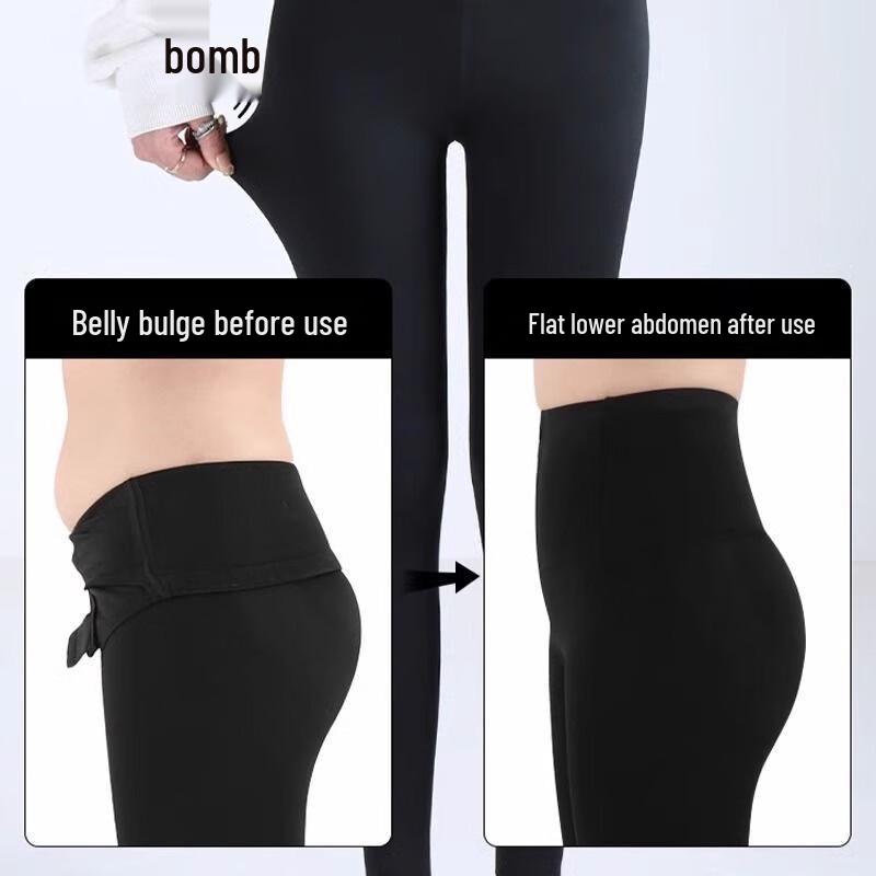 Langsha Women's High-Waist Tummy Control Leggings