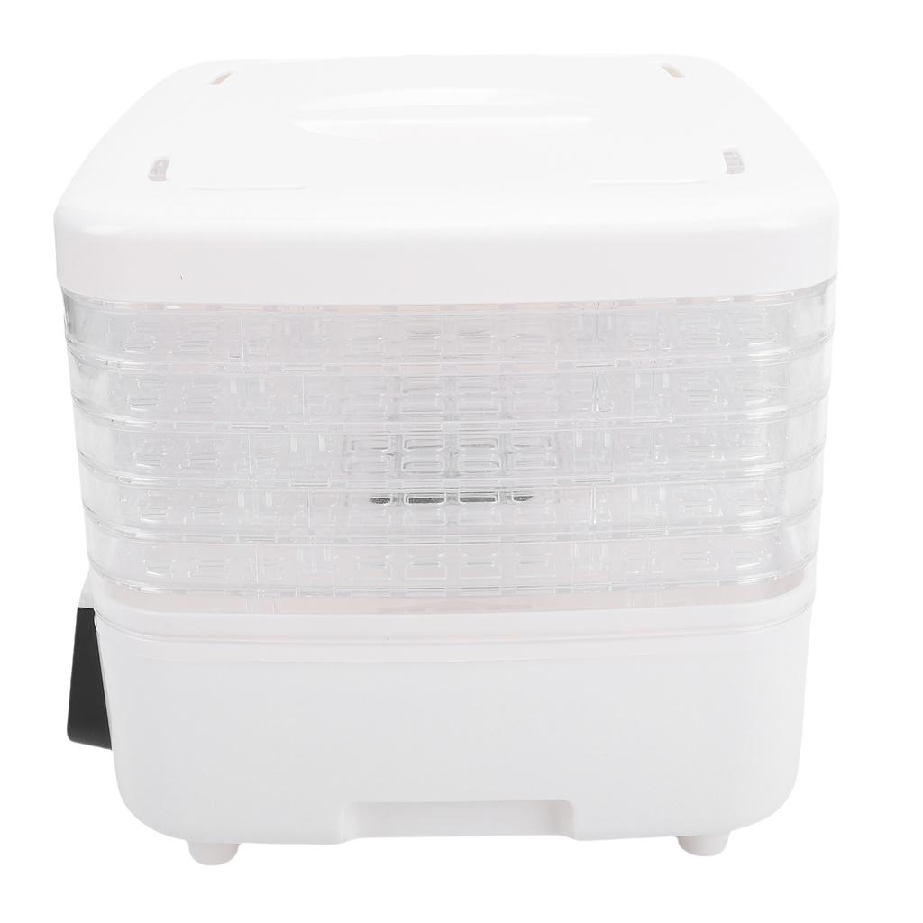 Food Dehydrator 160W Touch Control Adjustable Temperature Timer 6 Tray Electric Food Dryer Machine for Meat Fruit