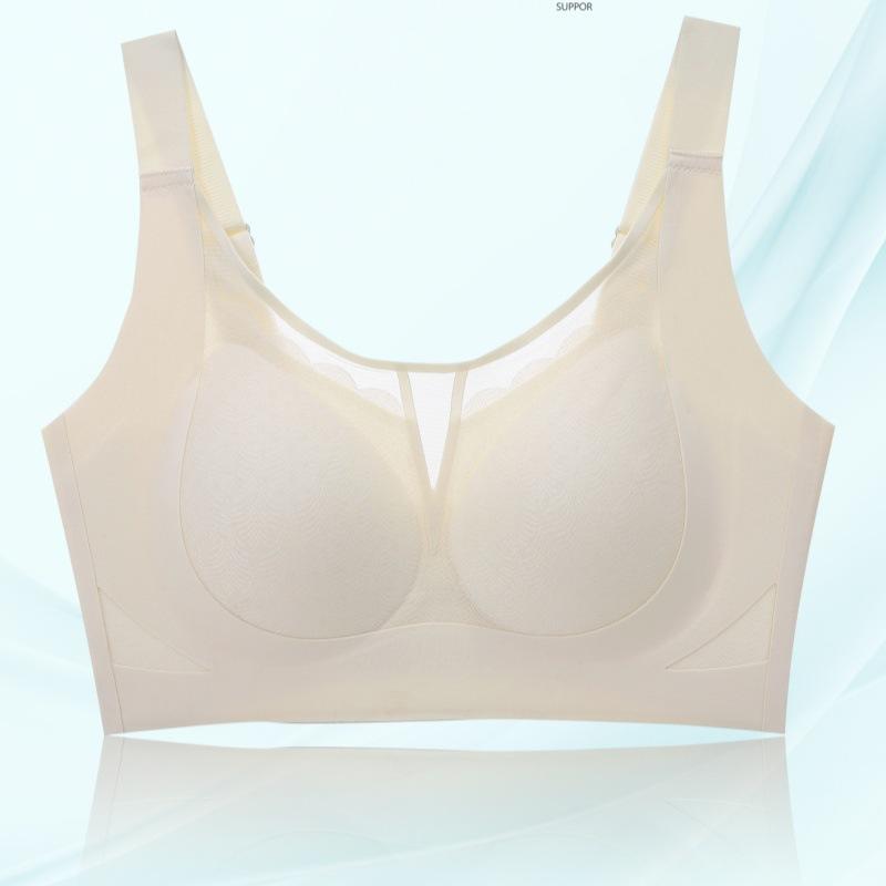 

Women s Thin Adjustable Bra with No Steel Coil and No Scar Women s Anti-expansion Bra Push Up Bra 3XL белый