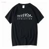 EVOLUTION GUITARIST Funny Music Band Guitar Hero Humor Rock N Roll T Shirt Vintage Washed Casual Comfortable Designer Clothes