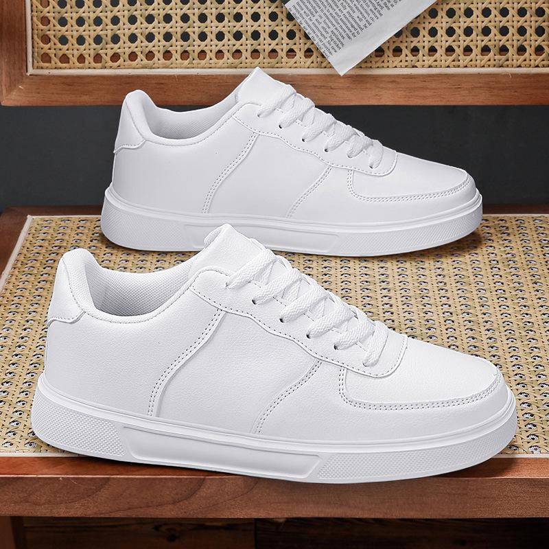 

2025 New Stylish White Cross-Border Couple Sneakers: Versatile Outdoor Sports & Casual Trendy Shoes Size 36 белый