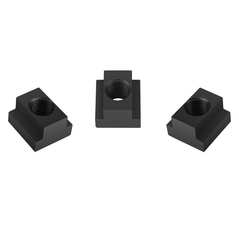 5 Pcs  Black Oxide Finish T Slot Nuts M16 Threads Fit Into T Slots In Machine Tool Tables