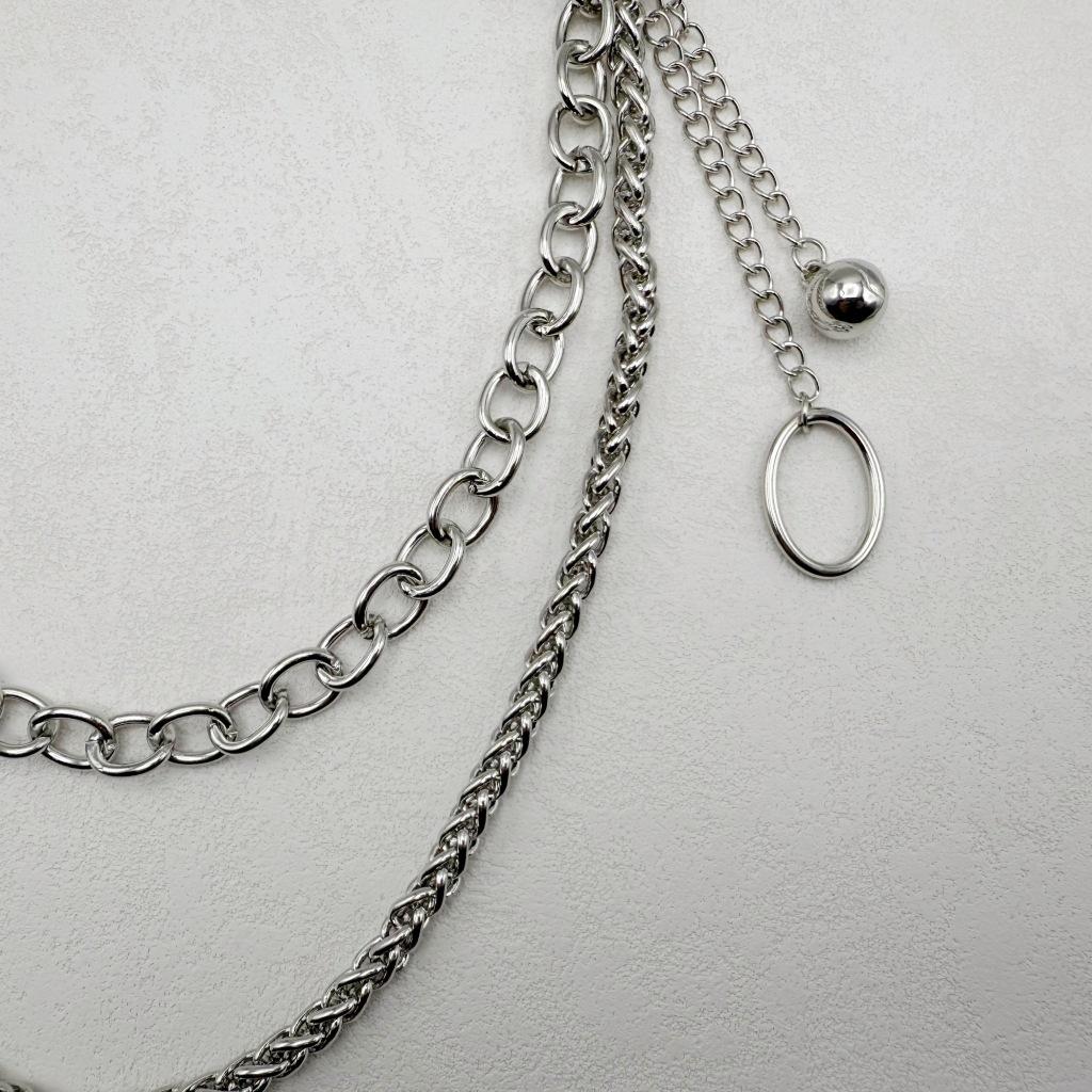European and American Jewelry Multi-layer Chain Decorative Trouser Chain Versatile Punk Waist Chain