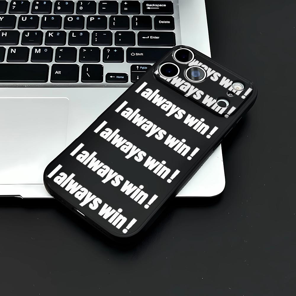 

English Letter Pattern Phone Case For IPhone 17 Case IPhone 16 Pro Max 11 15 14 12 Pro Max 7 8 Plus XR SE Air Silicone Cover iphone 11 Pro