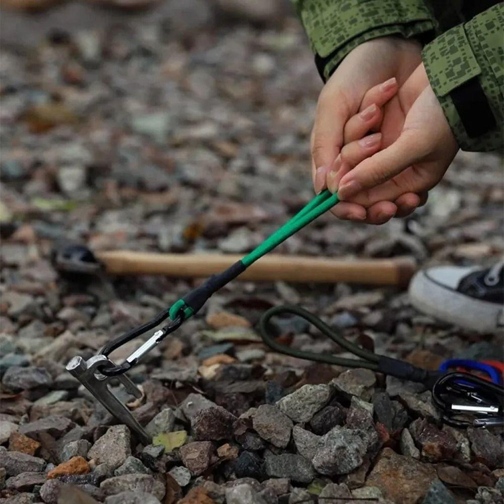 4 Stück Schwerlast Fixierung Elastisches Spannseil Hohe Festigkeit Zelt Plane Spannseil Campingausrüstung