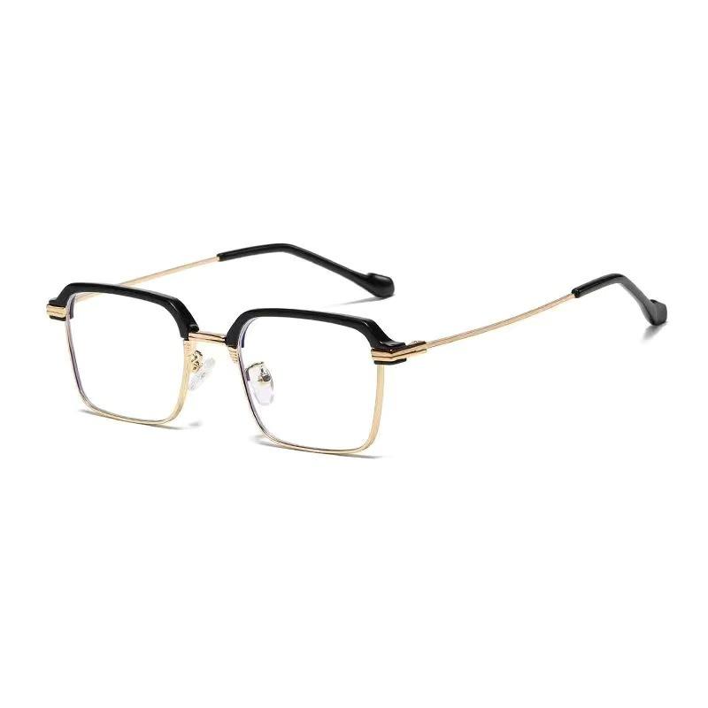 New And Old Flower Glasses Middle-Aged And Elderly High-End Men'S High Definition Anti-Blue Light Flower Glasses Anti-Fatigue And Radiation