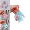 Sanrio Cinnamoroll Melody Kuromi Plush Doll Keychain Bag Pendant Gift