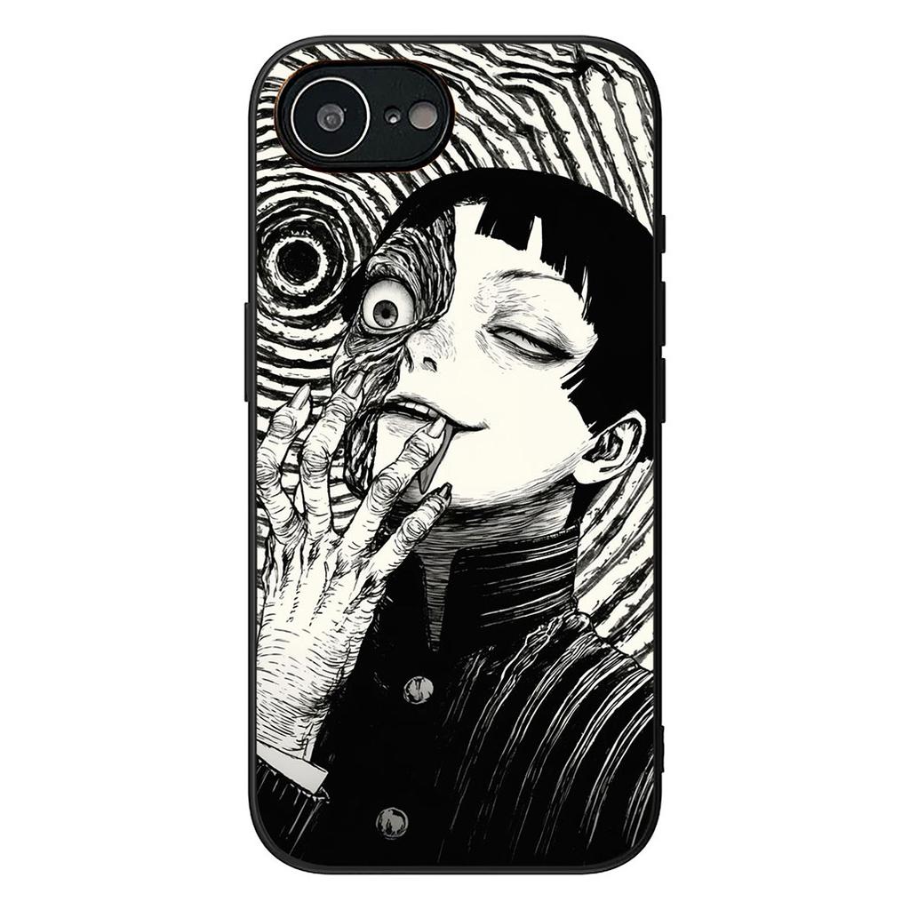 Tomie Wallpaper Junji Ito Anime Casing Cover for Apple iPhone 12 13 Mini XS 11 Pro Max 7 8 Plus XR SE 2022 SE3 + 8+ Phone Case