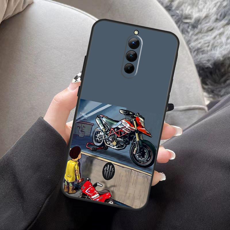 Motorcycles On Display Case For ZTE Nubia Red Magic 10S 10 Air 8 8S 9 9S 11 Pro Plus 5G 6R 7 6 7S 6S Pro Back Cover