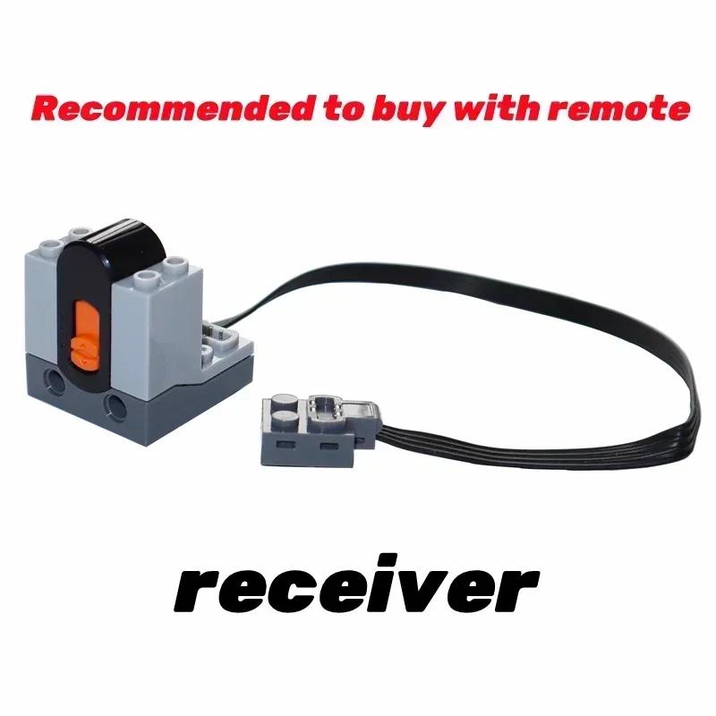 Technical Motors Parts Power Functions PF Model Sets Compatible Tarin Car Accessories Building Blocks MOC High-tech Bricks Toys