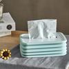 Silicone Napkin Tissue Holder Elastic Lifting Car Paper Case Towel Dispenser  Livingroom Decor