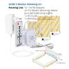 Single Double Human Sensing Light Tape Set Motion Activate Under Bed Stairs Corner Passageway Lighting Automatically Turn on off