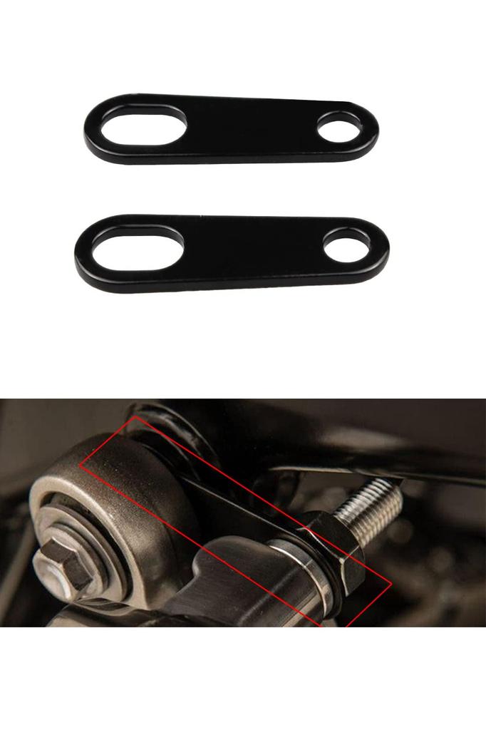 YFFSFDC Straight Black Turn Signal Stay Base for Rear Turn Signal Stays Front Turn