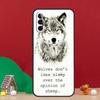 Animal Wolf Howling Case For Samsung Galaxy A55 A52 A32 A12 A33 A06 A16 A26 A36 A56 A15 A53 A13 A34 A54 A14 A17