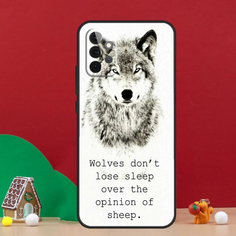 

Animal Wolf Howling Case For Samsung Galaxy A55 A52 A32 A12 A33 A06 A16 A26 A36 A56 A15 A53 A13 A34 A54 A14 A17 Samsung A36