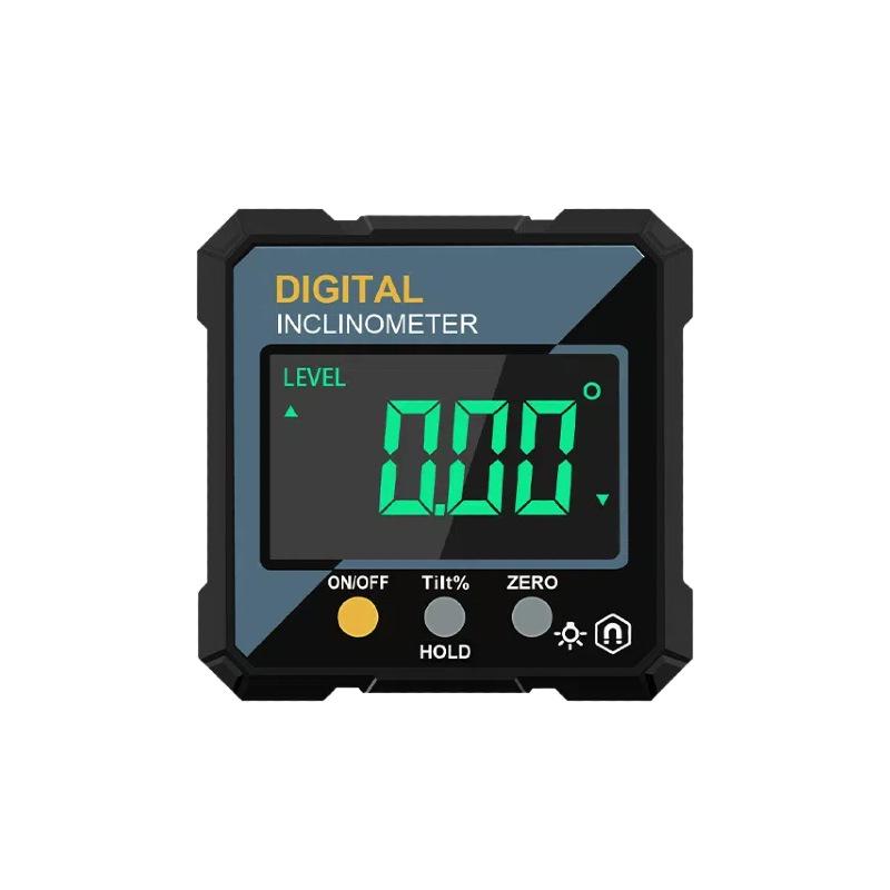 

High Precision Digital Inclinometer with Magnetic Base - Angle Finder and Slope Meter