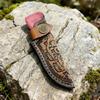 Fundas de Cuero para Cuchillos Fijos Cubierta para Cuchillo de Caza Gruesa Equipo para Amantes del Aire Libre