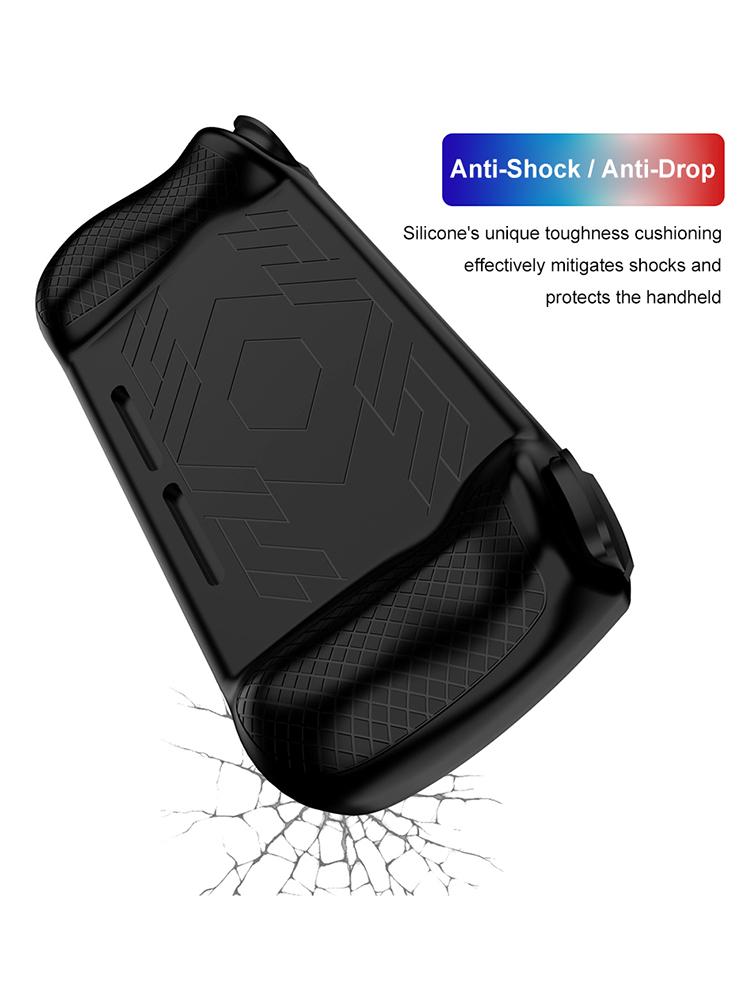 Silicone Case Protective Case Shockproof Protector Shell Sleeve Anti-Scratch Protector Cover for ANBERNIC RG 406H Game Console