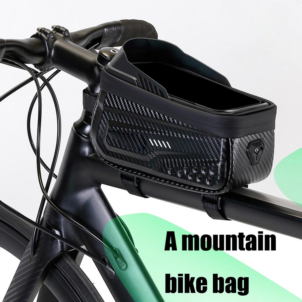 Wasserdichte Hartschalen-Fahrrad-Handytasche Radsport-Aufbewahrungspaket Fahrrad-Vorderrahmen-Tasche Radsport-Vorderoberrohr-Tasche Langlebig