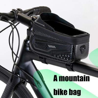 Wasserdichte Hartschalen-Fahrrad-Handytasche Radsport-Aufbewahrungspaket Fahrrad-Vorderrahmen-Tasche Radsport-Vorderoberrohr-Tasche Langlebig