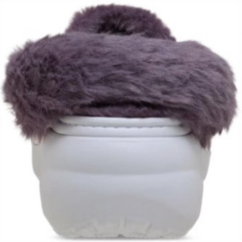 Crocs Classic Platform Fuzz Lined Clog 212854 5bo