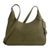 Ella Cow Leather Crossbody Bag, Shoulder Bag Large Women's Olive Green CCE47-QBOLV
