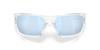 Oakley Sunglasses Frame Color Polished Lens Prizm Deep Water Polar 60mm Men's 0OO9486, (Front) Clear, Color