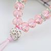 Beads Hand Wrist Lanyard Mobile Phone Straps Mobile Phone Chain Phone Lanyards Crystal Phone Straps