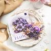10pcs Large Size Scrapbooking Material Flowers Plant Stickers Aesthetic Stick Labels Decorative Hand Account Diary Album