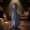 Full Size Violin Case Carbon-Fiber-Style Hard Quilted for Violinists