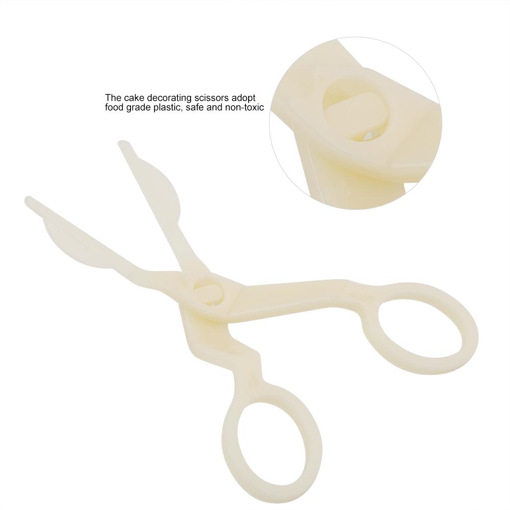 Plastový květinový dortový transfer Fondant Cukrářské nůžky Nástroj na zdobení pečiva