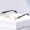 Men's High-definition Anti Blue Light Glasses - Retro Transparent Lens Full Frame Design Fashionable Unisex Glasses