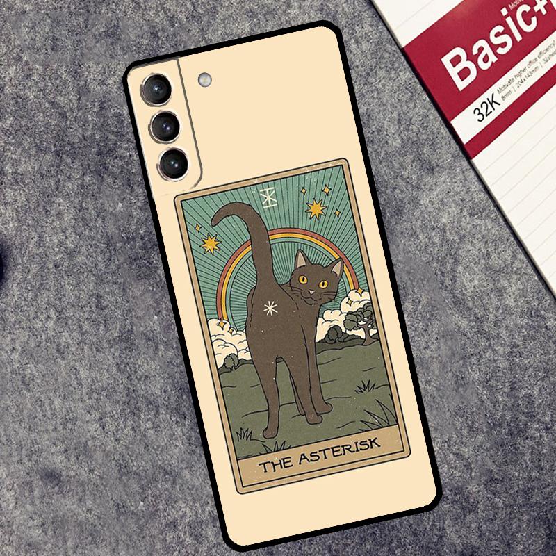 

The Empress Tarot Cat Art Print Case For Samsung Galaxy S25 S26 Ultra S20 S22 S23 S24 Ultra S21 Plus S10 S25 FE Cover Coque Galaxy S22