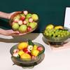 High Aesthetic Household Draining Fruit Dish