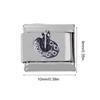 Personalized Alternative Patterns Italian Charm Bracelet Link Stainless Steel Removable Modules for Italian Bracelets