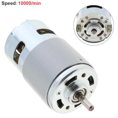Motor de alta velocidad con rodamiento de bolas doble, 795 CC, 12V, 10000RPM, para pulverizador/bomba de lavado de coches