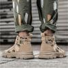 Fashion Men Boots  Boots Lace Up Outdoor Hiking Shoes Light Non-slip Mens Platform Desert Ankle Boots