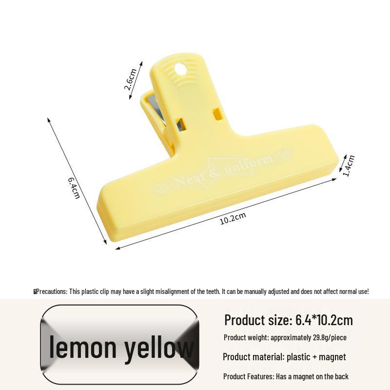 Creative Multifunctional Strong Magnetic Binder Clips for Stationery and File Fastening