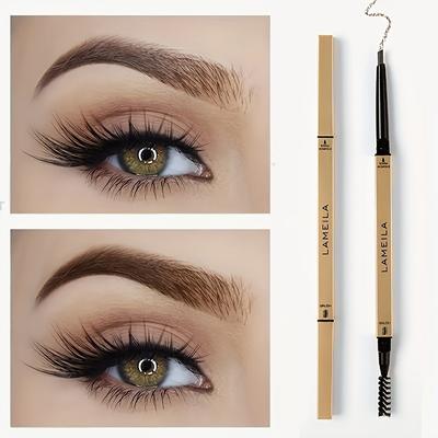 Extra jemná oboustranná tužka na obočí Vodotěsná Odolná proti potu Nevybledávající Tužka na obočí Make-up Kosmetika