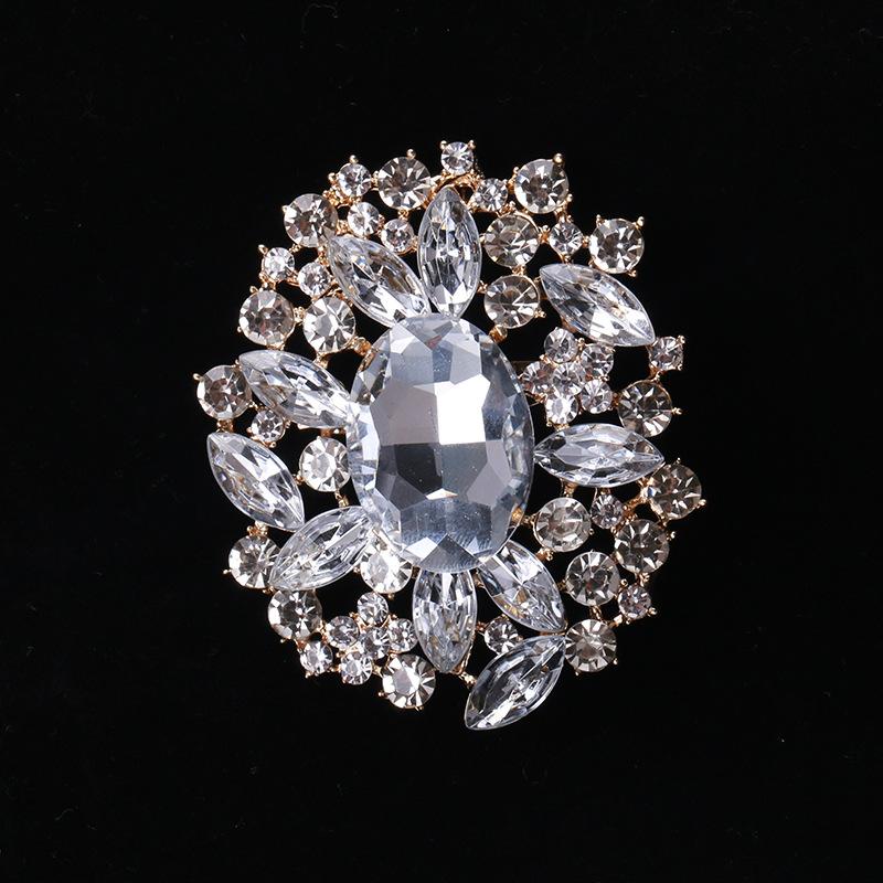 

Сплав Мода Творческая личность Кристалл Стеклянная Брошь Брошь Брошь Женская Одежда Аксессуары