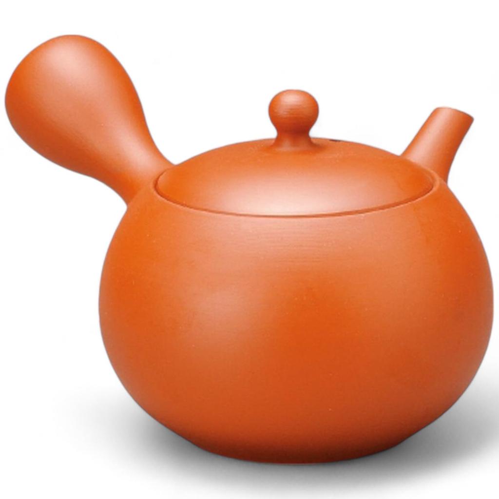 Commercial Ceramesh Teapot with Made in Japan J-kitchens Tokoname-yaki Strainer, 230cc,