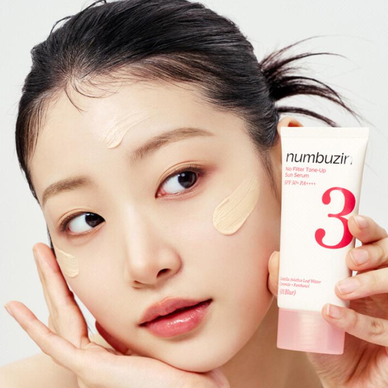 NUMBUZIN No.3 No Filter Tone-Up Sun Serum SPF 50+ PA++++ 50ml
