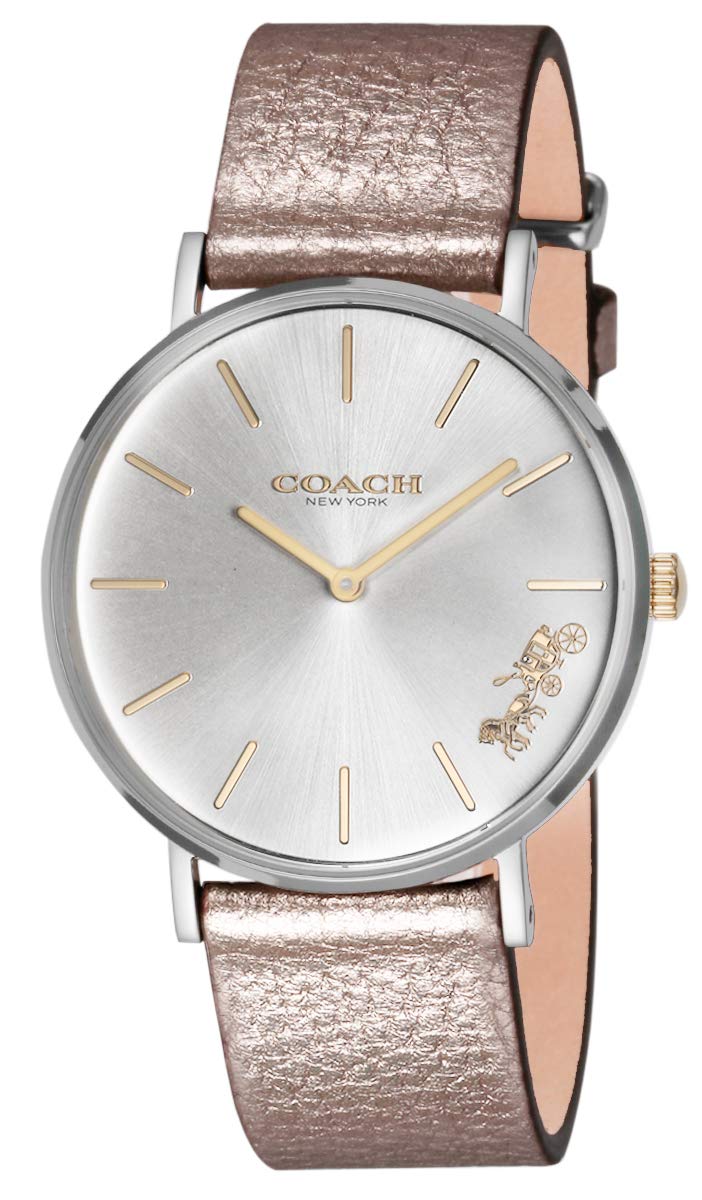 

Часы PERRY Silver Dial Stainless Steel Quartz 36MM 14503157 бежевые [Coach] женские [Товар]