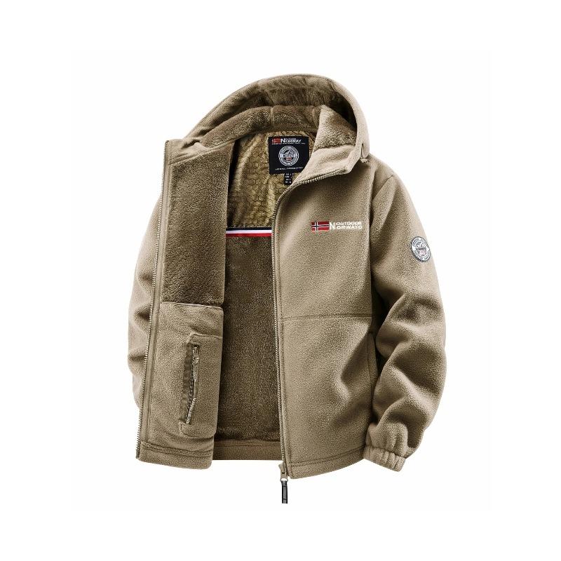 Men's Autumn and Winter Outdoor Hooded Jacket, Suitable for Daily Wear At Home, for Travel, Parties, Commuting, Outdoor Fashion Versatile