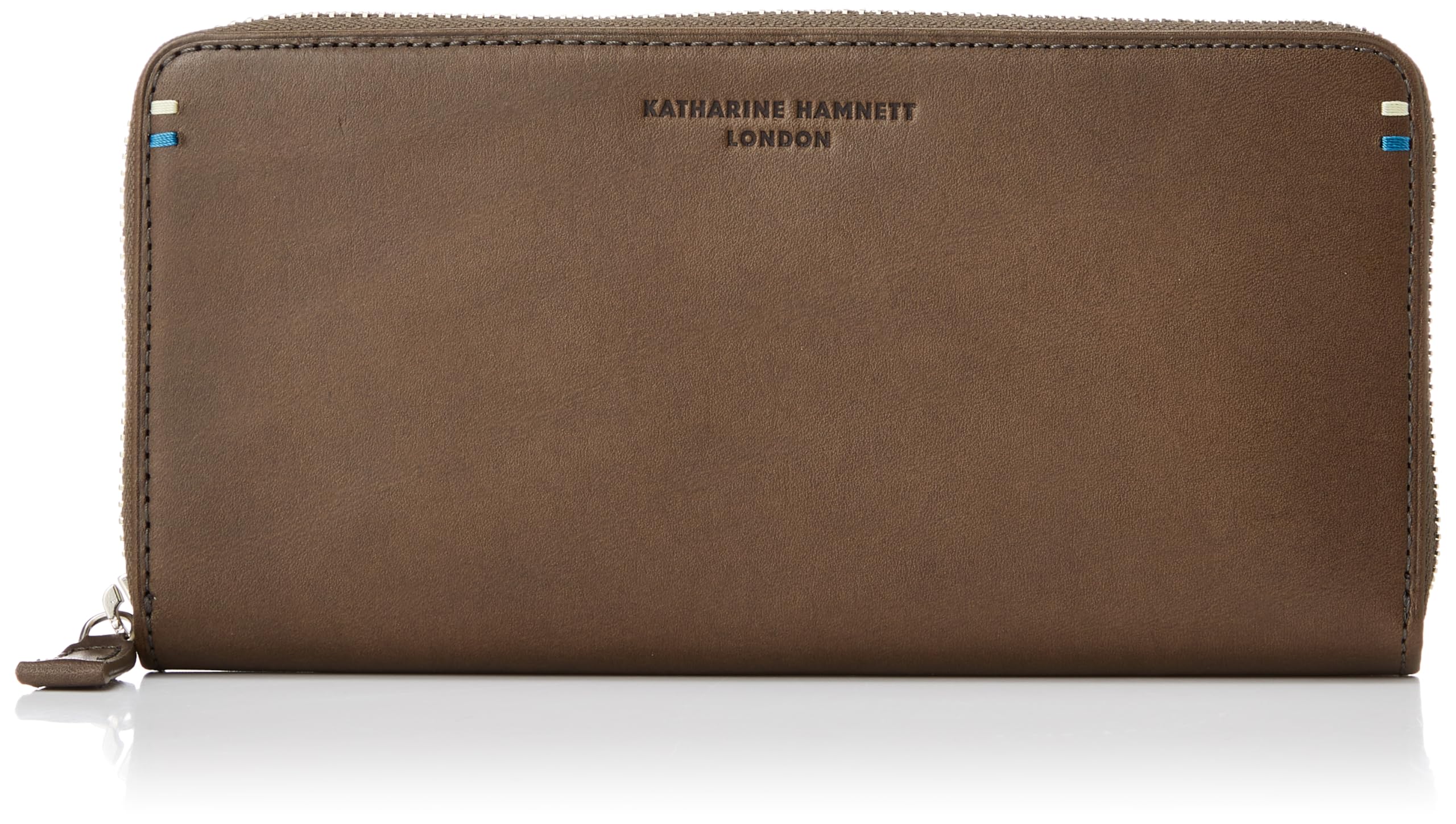 

Katharine Hamnett London VEGA Сделано из премиальной японской коровьей кожи Круглый и вмещает Органический кошелек Cha, Кожаный, Длинный, Отделения для купюр, Отделения для карт, Отделение для монет,