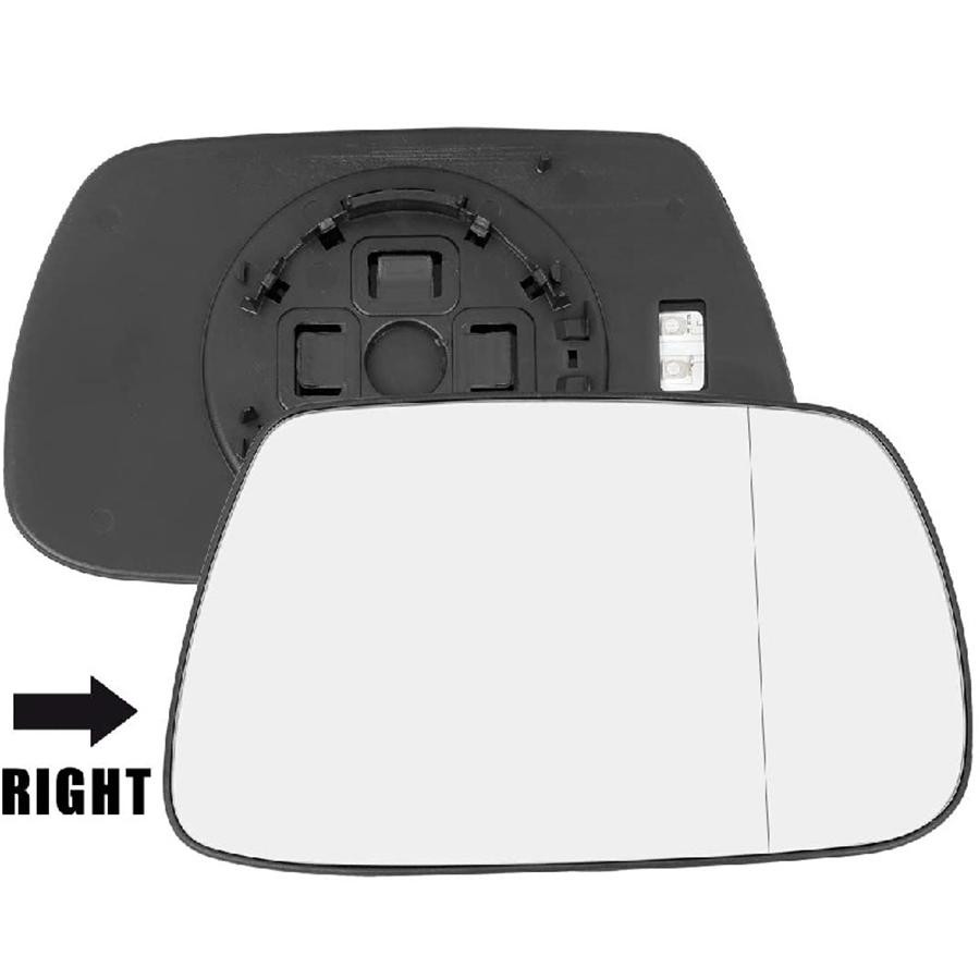 Pair Left + Right Side Wing Heated Mirror Glass Fit for Jeep Grand Cherokee 5142874AA 5142875AA