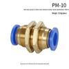 High-Pressure PE Tee & Reducer Pneumatic Quick-Fit Fittings for Air Pipe