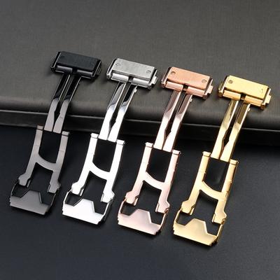 For Hublot Fusion Classic Big Bang Watch Folding Clasp 18 22MM Stainless Steel Buckle Leather Rubber Strap Accessories with Tool