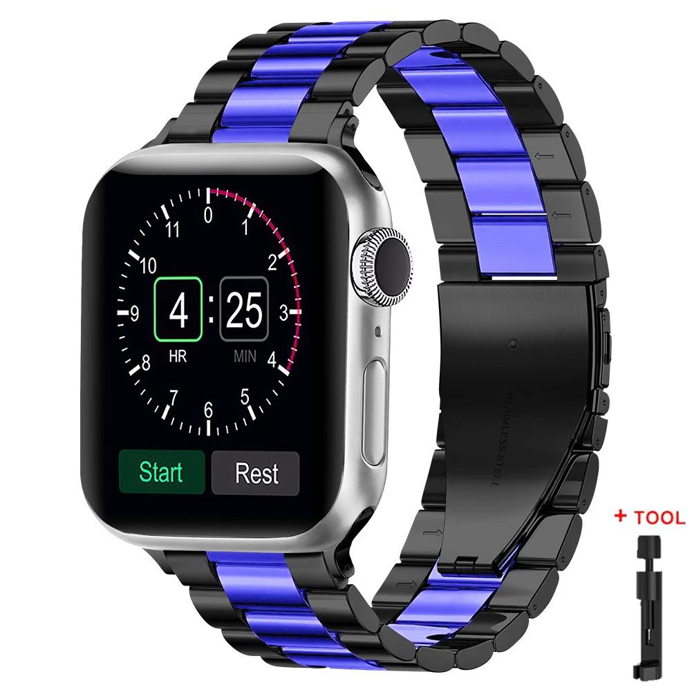 Stainless Steel Strap for Apple Watch S11 10 46mm 42mm Ultra 3 49mm 45mm 41mm 44mm Metal Band for IWatch Series 9 8 7 SE 6 5 4 3