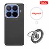Per Xiaomi 17 T Pro/Xiaomi 17 T Custodia Tessuto Fibra Aramidica Kevlar Carbonio 600D 1500D Cover Rigida Sottile Magnetica Nera Sottile Leggera Rossa